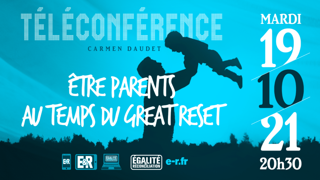 Être parents au temps du Great Reset – Conférence en ligne de Carmen Daudet