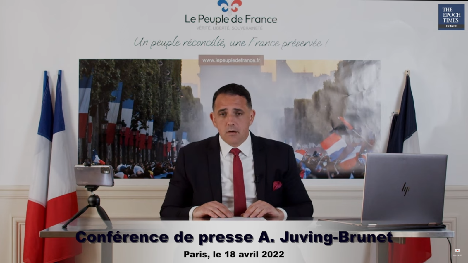 f55119_5d511d483d104777962d79fbf96cbb99mv2 Conférence de presse du capitaine Juving-Brunet qui crée un nouveau mouvement politique (2022.04.18)