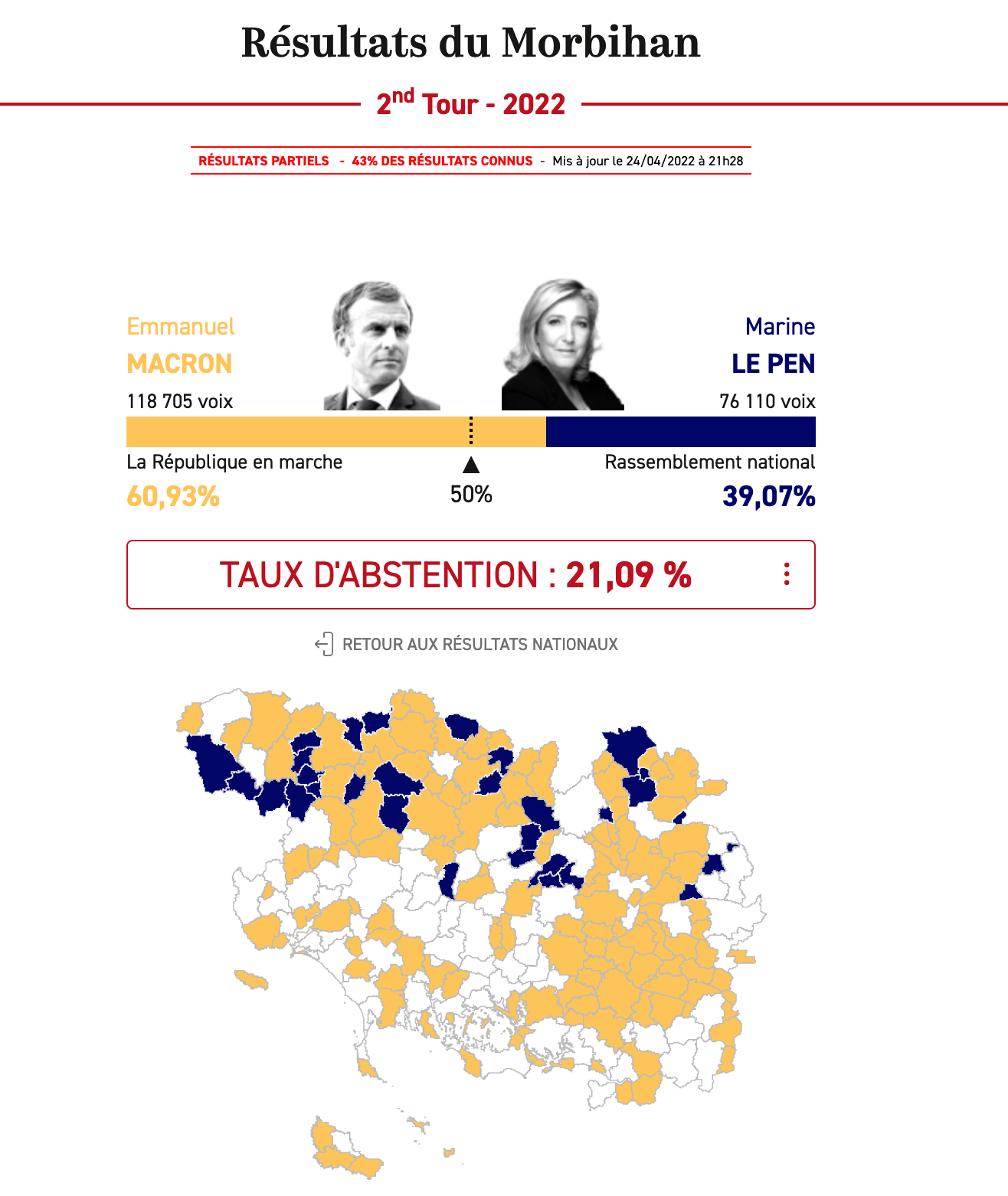 f55119_7c89db2e0be741e7b9415ee4678be80fmv2 Résultats partiels de l'élection présidentielle 2022, au second tour, en Bretagne