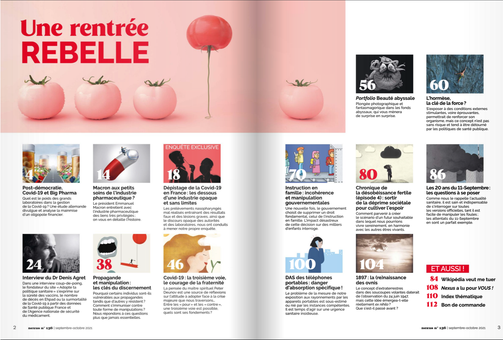 f55119_d9e3a146b8fe47eface077e3841720aamv2 Nexus 136 : une rentrée rebelle